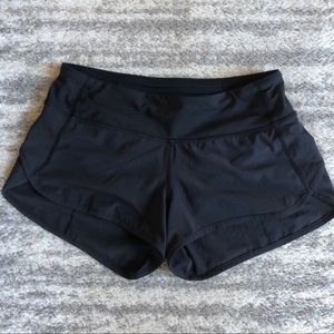 Lululemon Speed Up Short, 2.5 inch inseam, black